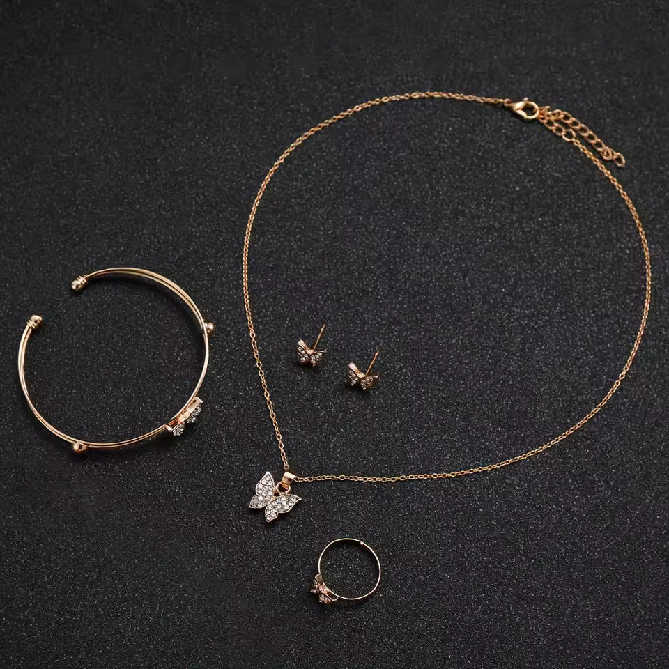 6PCS/Set Fashion Heart Women's Watch