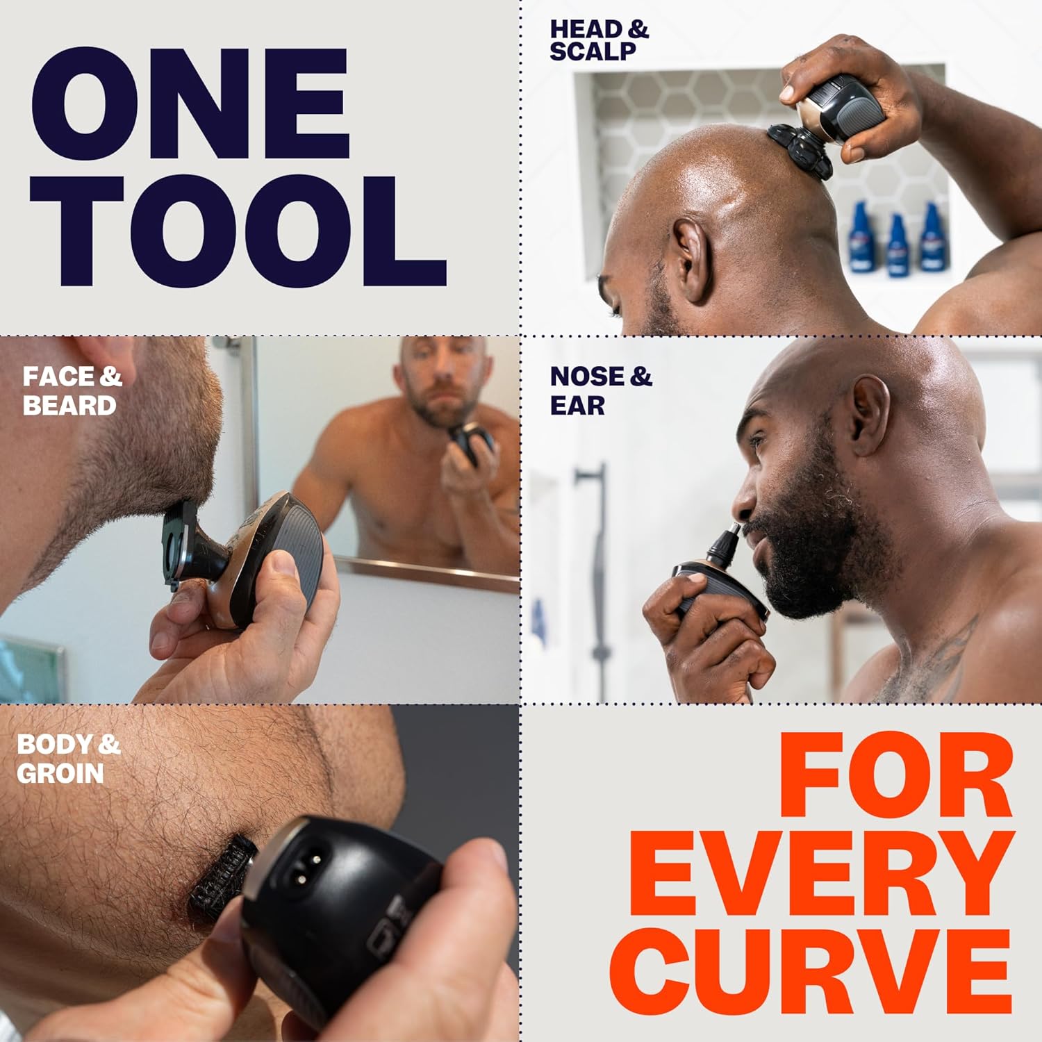 Electric Head Hair Shaver
