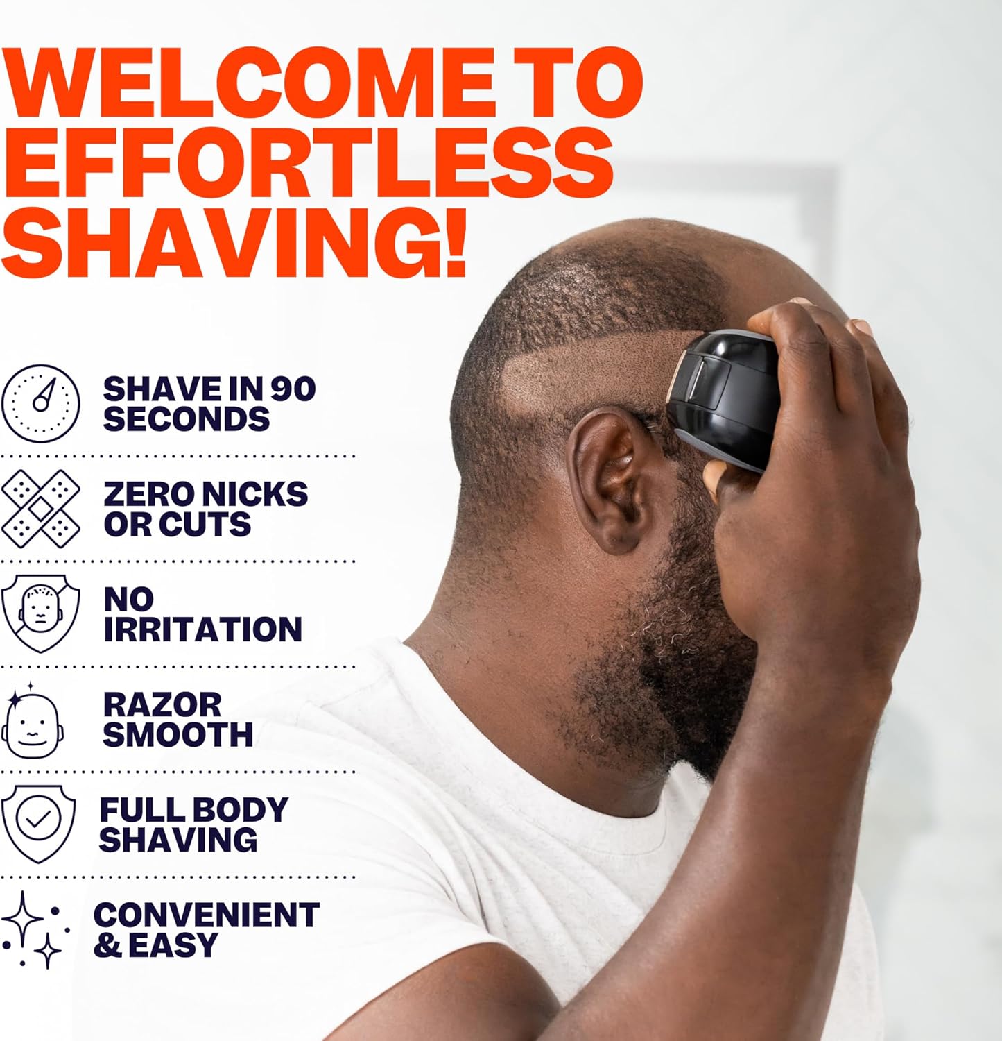 Electric Head Hair Shaver